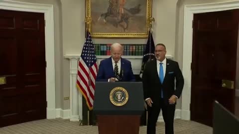 BUMBLING Biden Takes Off Mask, Only To Cough Into Hand Seconds Later