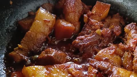 Pork Fry Pork Fry without oil Simple Pork recipe