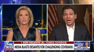 Gov. Ron DeSantis talks about his calling for a statewide grand jury to investigate "any and all wrongdoing in Florida with respect to Covid-19 vaccines."