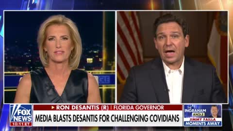Gov. Ron DeSantis talks about his calling for a statewide grand jury to investigate "any and all wrongdoing in Florida with respect to Covid-19 vaccines."