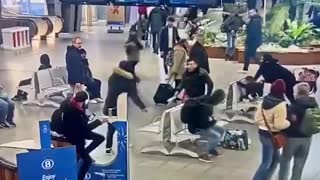 Man starts stabbing people at Brussels-South station