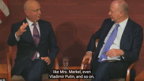 Klaus Schwab HARVARD Talk Trudeau Cabinet and others penetrated