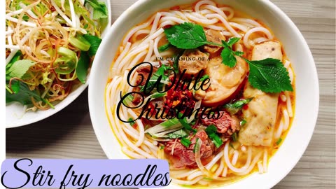 Stir fry noodles