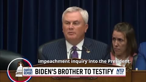 NTD - President Biden’s Brother James Biden Set to Be Questioned in Closed-Door Deposition _ Trailer