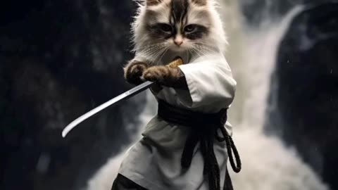 ChatGPT "Paws of Fury: The Legendary Kung Fu Cat"