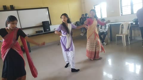 Bihu dance practice