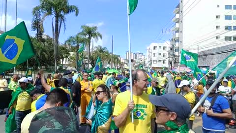 AQUI É FLORIANÓPOLIS 05/11/22 MOBILIZAÇÃO CIVIL CONTRA ELEIÇÃO ILEGITIMA (FRAUDE).