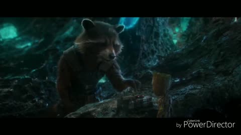 Baby groot and Rocket Funny Scenes