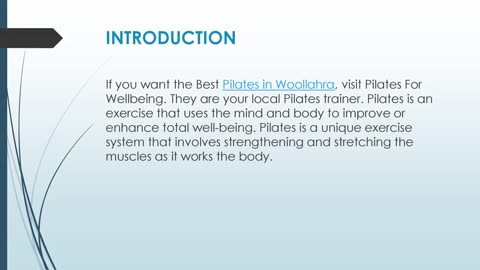 Best Pilates in Woollahra