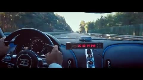 Bugatti chiron 0-400-0km/h in 42 second -A world record