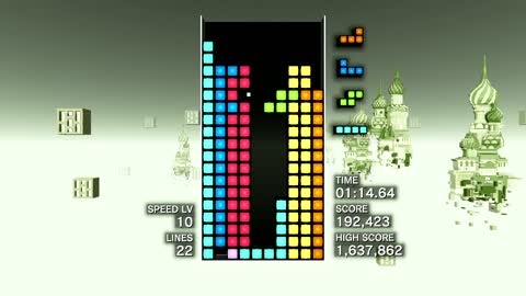 Tetris Effect 1989 stage