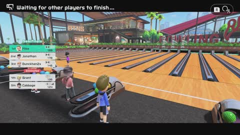 Nintendo Switch Sports Online Bowling (Recorded on 5/6/22)