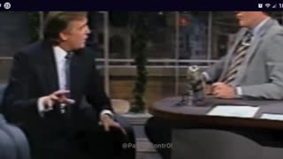 Trump 1987 on David Letterman