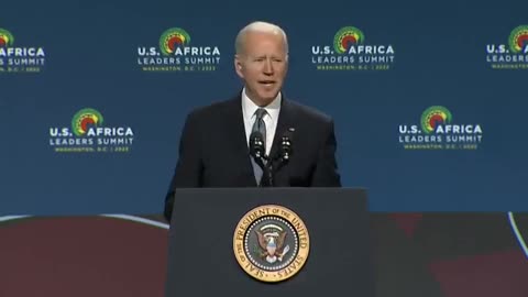 Biden: “When Africa succeeds, the United States succeeds. Quite frankly, the whole world succeeds as well.”