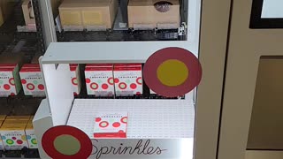 Sprinkles vending machine at the airport
