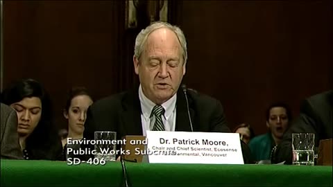 Dr. Patrick Moore Testimony in US Senate Subcommittee