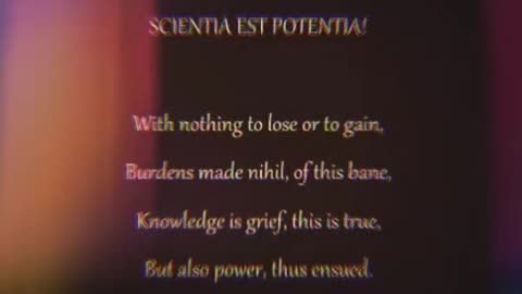 Scientia Est Potentia