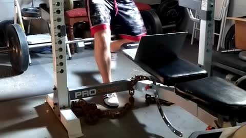 Front squat 245 x 3 with long pause