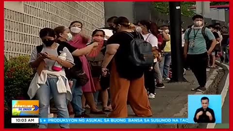 Mga aplikante para saKorean visa, magdamagpumila sa labas ng embahada