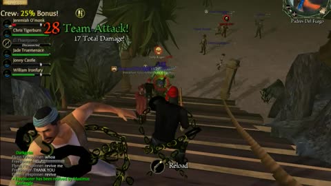 Zombie Attack in Pirates of the Caribbean Online!