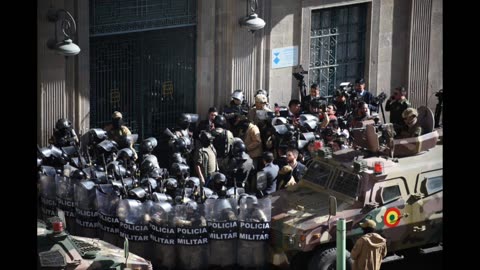 Bolivia’s presidential palace gets raided