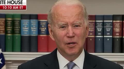 Biden: We DON'T know how long this WAR will last