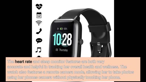 Smart watch for Men Women, Fitness Watch 1.69" Touch Screen Smartwatch, Fitness Tracker Watch