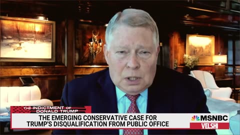 J. Michael Luttig and Laurence Tribe make the case for Trump’s disqualification from public office