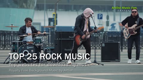 Top 25 energy Rock Music by Artlist