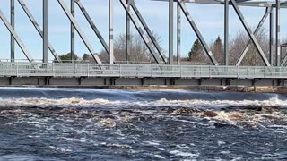 Bridge Over Mersey River