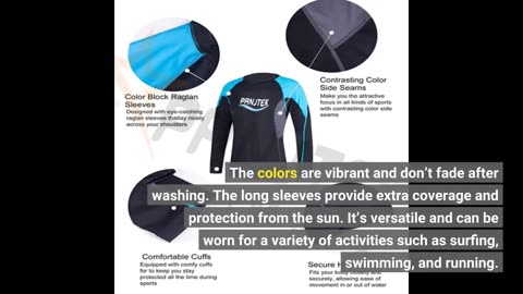 Buyer Comments: HUGE SPORTS Men's Splice UV Sun Protection UPF 50+ Skins Rash Guard Long Sleeve...