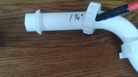 Bathroom Sink Pipe(11/4") To 11/2" Pipe Solution