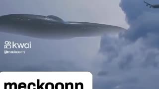 UFO Flies Over Denmark And Plane Passes Under It Almost Crashes