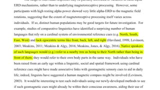 Can Humans Sense Magnetic Fields