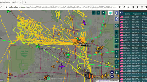 Now we get N317NA and N493SA gang bangin from KPHX Feb 10th 2024