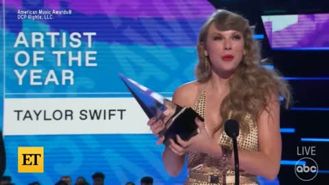 AMAs: Taylor Swift Wins SIX Awards!