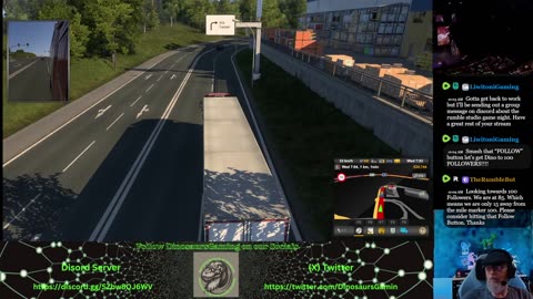 Chill, Chat, & Relax. Euro Truck Simulator. Fun Friday Folks!! Hitting the Road and learning this game.