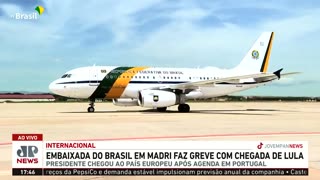 Embaixada do Brasil em Madri faz greve com a chegada de Lula (PT)