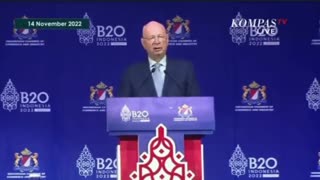 Klaus Schwab Speaks at G20 Summit: We Have to Confront a Deep Restructuring of Our World