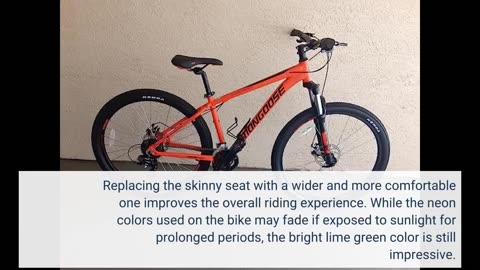 Skim Remarks: Mongoose Switchback Adult Mountain Bike, 8-21 Speeds, 27.5-Inch Wheels, Aluminum...