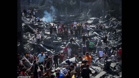 The consequences of yesterday's shelling of the Gaza Strip