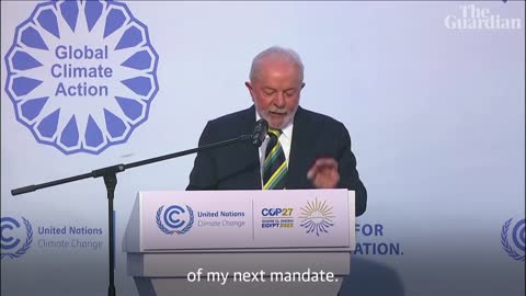 'No one is safe': Brazil's president-elect Lula vows climate action during Cop27 speech