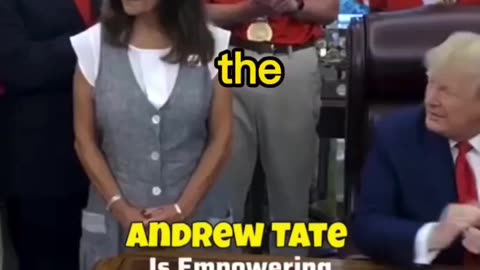 Andrew tate talk to trump