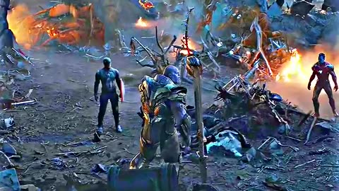 Avengers vs Thanos coolest moment