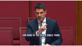 BOMBSHELL!!! SENATOR ALEX ANTIC (South Australia)