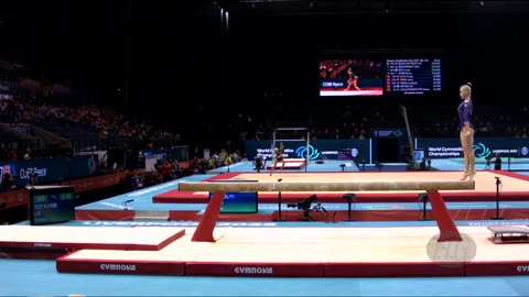 LEE Yunseo (KOR) - 2022 Artistic Worlds, Liverpool (GBR) - Qualifications Balance Beam