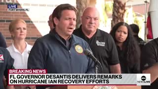 Earlier- Gov. DeSantis: "In situations like this, we're not going to let bad actors exploit them