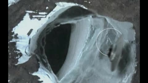 Antarctica Hollow Earth Entrance