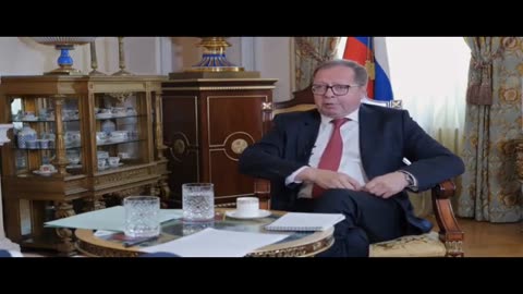 Russia's ambassador to Britain reminds the interviewer about countries which Britain robbed