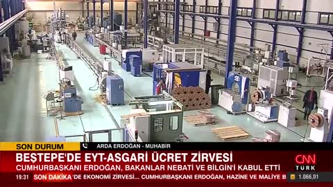 Beştepe'de EYT ve asgari ücret... Cumhurbaşkanı Erdoğan, Bakanlar Nebati ve Bilgin'i kabul etti